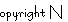 opyright N